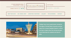 Desktop Screenshot of fsucollegetown.net